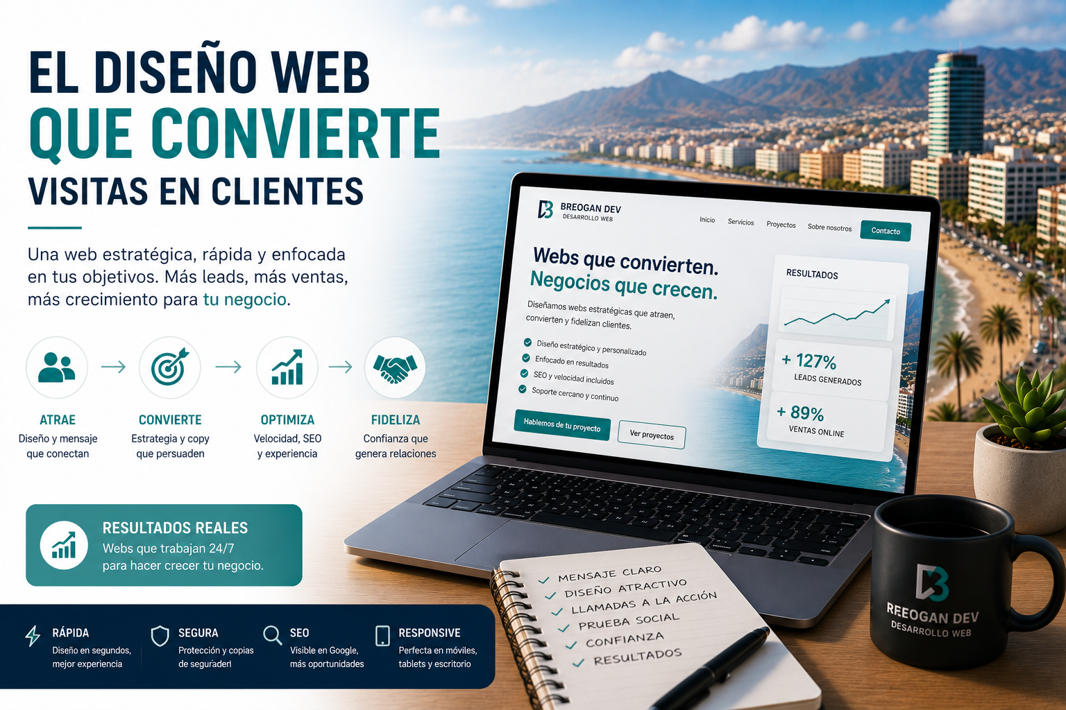Cómo Diseñar una web que convierte: los 7 errores que matan tu tasa de conversión